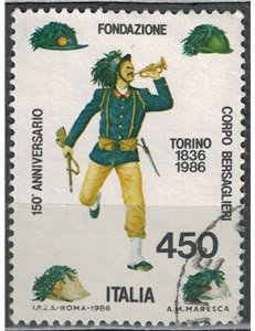ITALY 1986 US Bersaglieri Corps