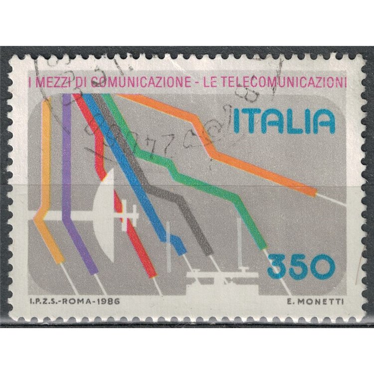 ITALIA 1986 Mezzi di comunicazione us