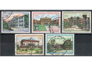 ITALIA 1986 Ville 5v us