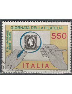 ITALIA 1986 Giornata della filatelia us