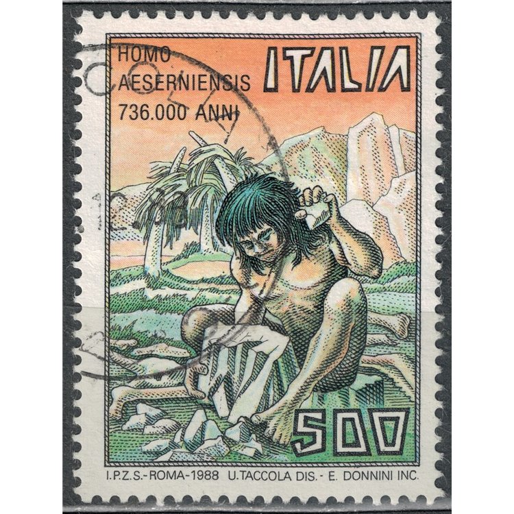 ITALIA 1988 Homo Aeserniensis us