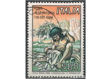 ITALIA 1988 Homo Aeserniensis us