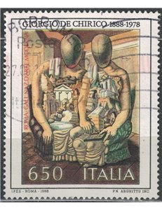 ITALIA 1988 Giorgio de Chirico us