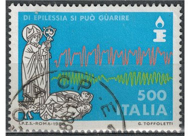 ITALY 1988 Fight against epilepsy us