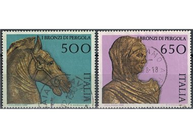 ITALY 1988 Pergola Bronzes 2v us