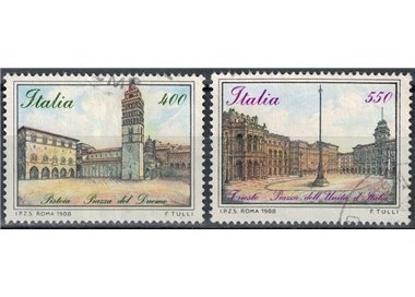 ITALIA 1988 Piazze d'Italia 2v us