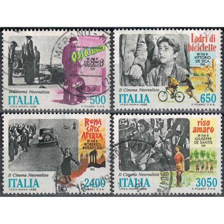 ITALIA 1988 Cinema italiano 4v us