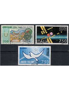 ITALIA 1988 Lavoro italiano 3v us
