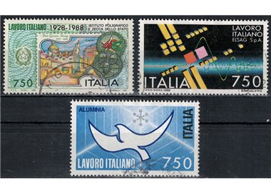 ITALIA 1988 Lavoro italiano 3v us