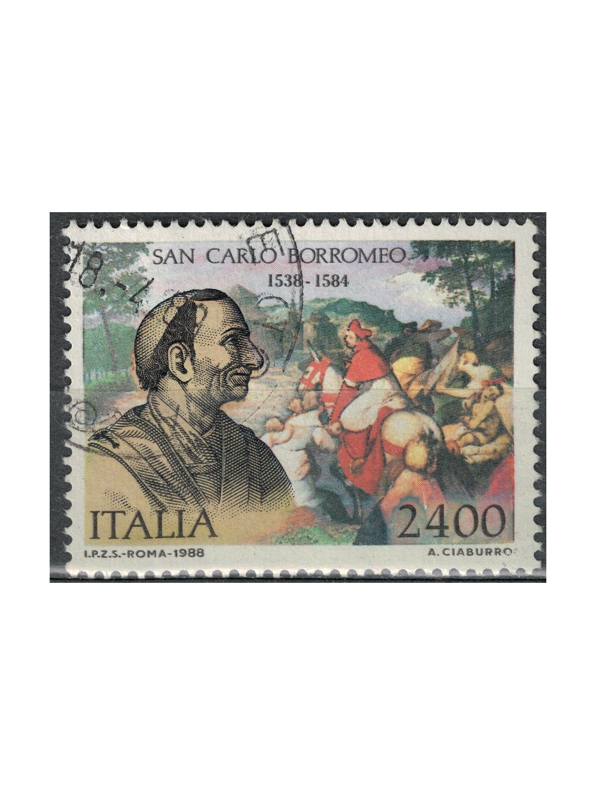 ITALIA 1988 San Carlo Borromeo us