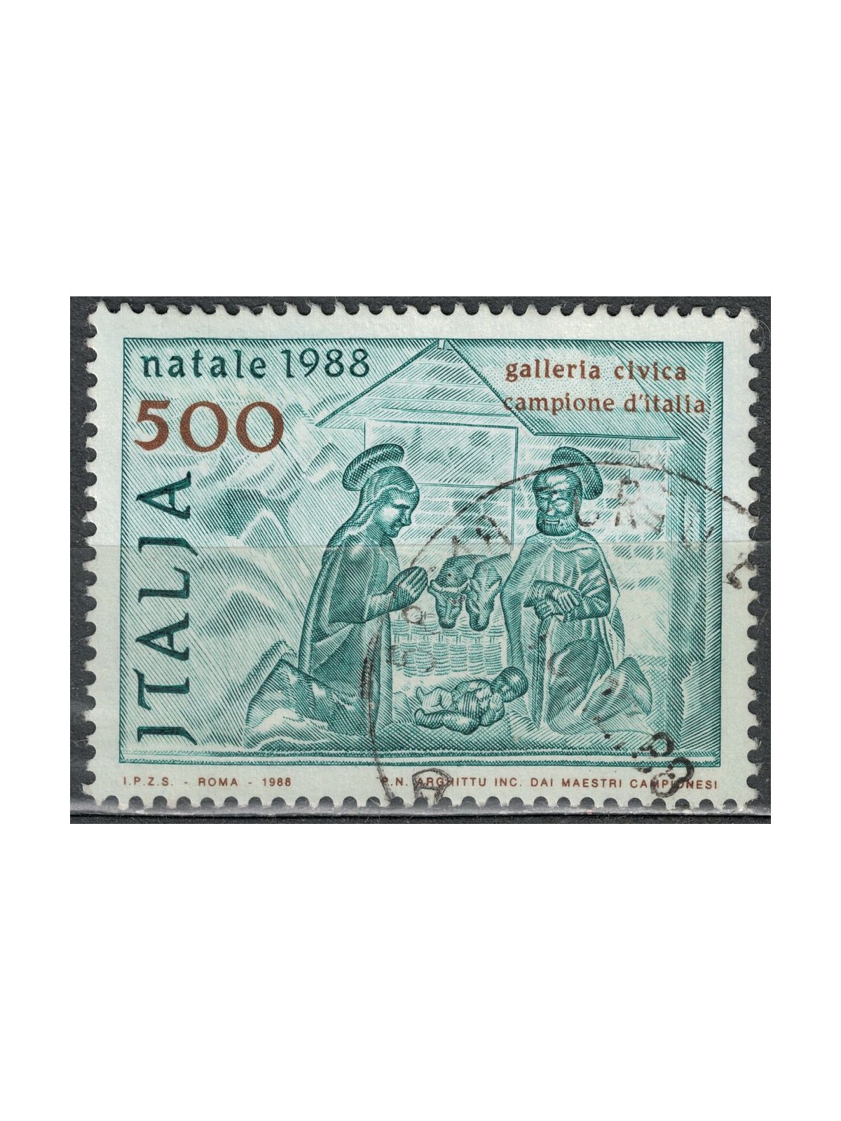 ITALY 1988 Christmas £500 us