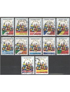 ITALIA 1993 Europa unita 12v us