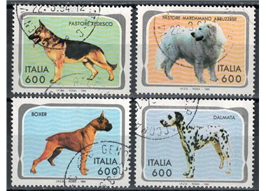 ITALY 1994 Pets, dogs 4v us