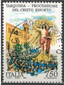 ITALIA 1994 Processione del Cristo Risorto us