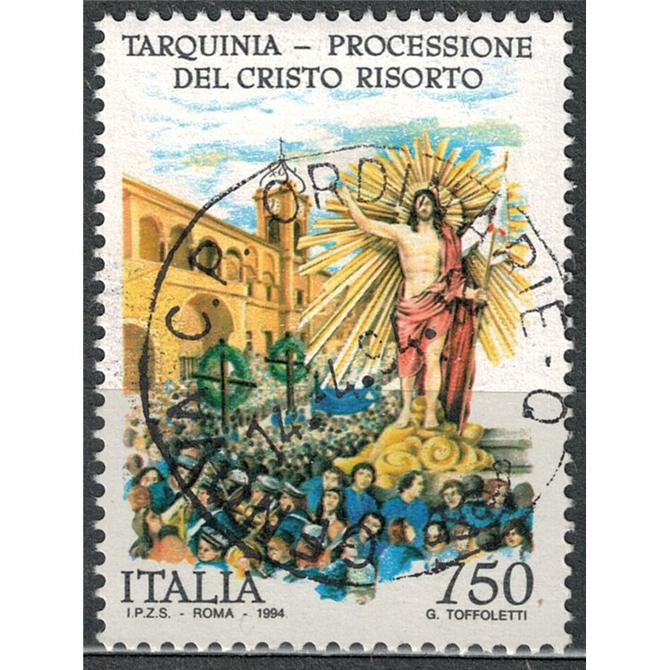 ITALIA 1994 Processione del Cristo Risorto us