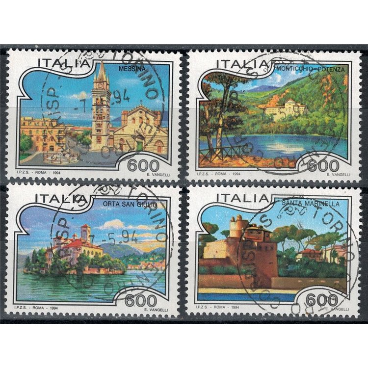 ITALY 1994 Tourism 4v us