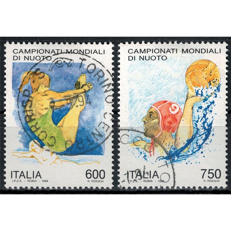 ITALY 1994 Swimming Championships 2v us