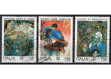 ITALIA 1994 Avvenimenti della 2ª guerra mondiale 3v us