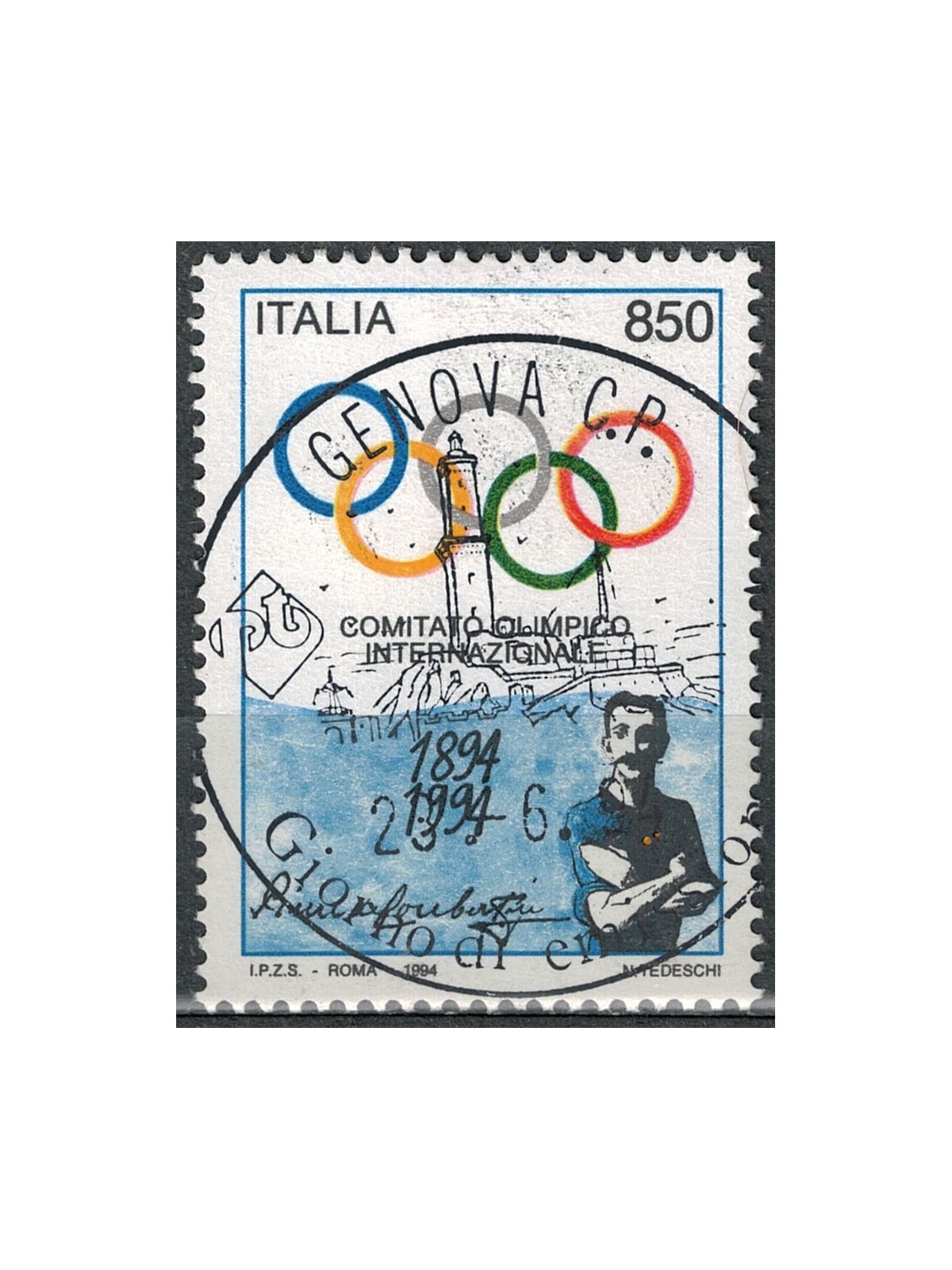 ITALY 1994 Olympic Committee us