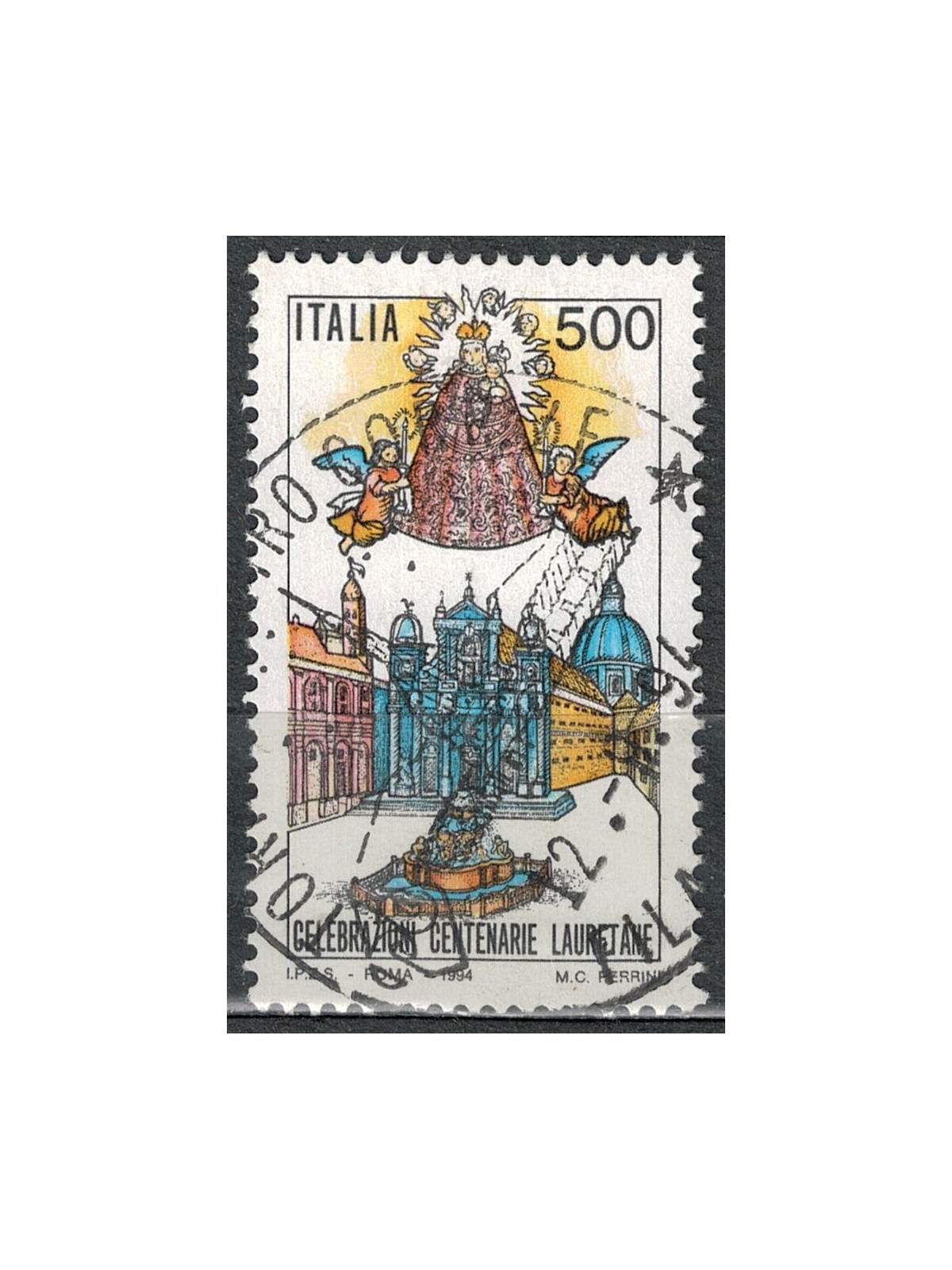 ITALIA 1994 Celebrazioni Lauretane us
