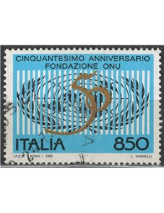 ITALIA 1995 Anniversario ONU us