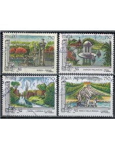 ITALY 1995 Historic Public Gardens 4v us