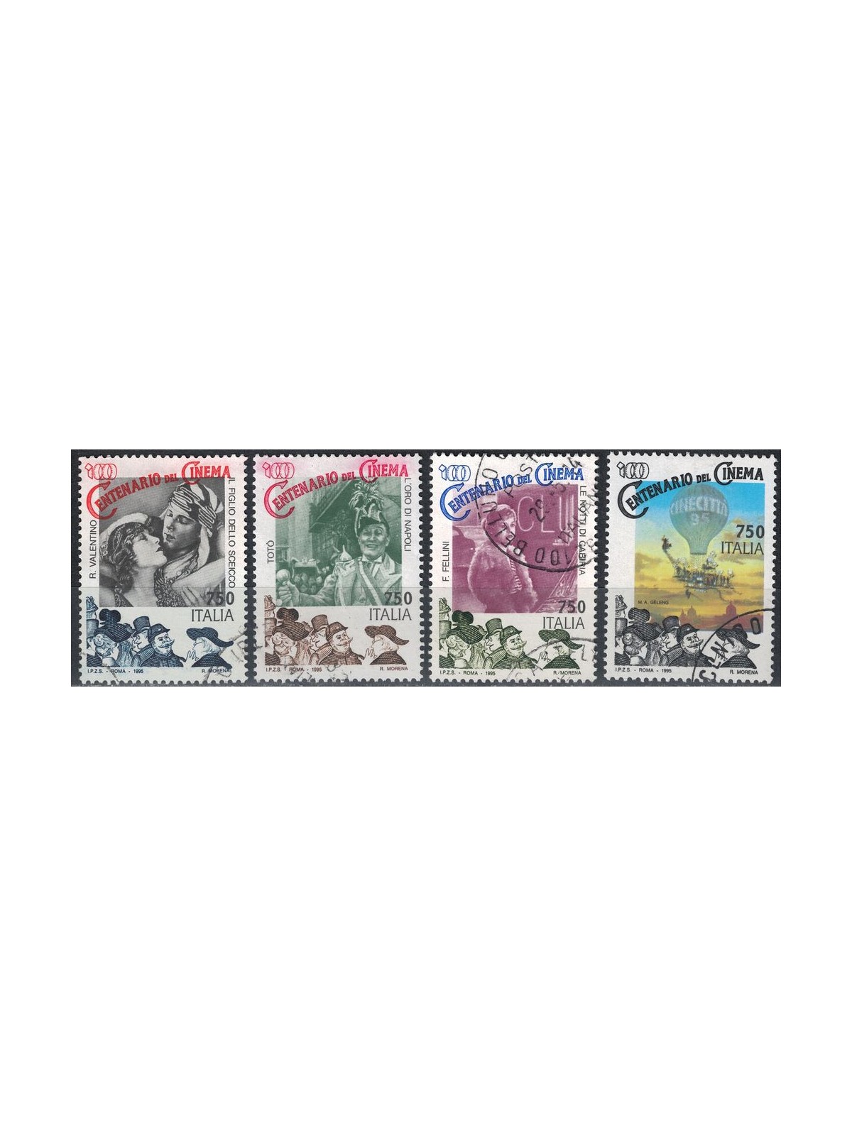 ITALY 1995 Cinema 4v us