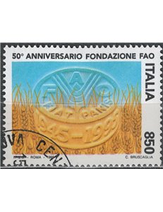 ITALIA 1995 Anniversario della FAO us