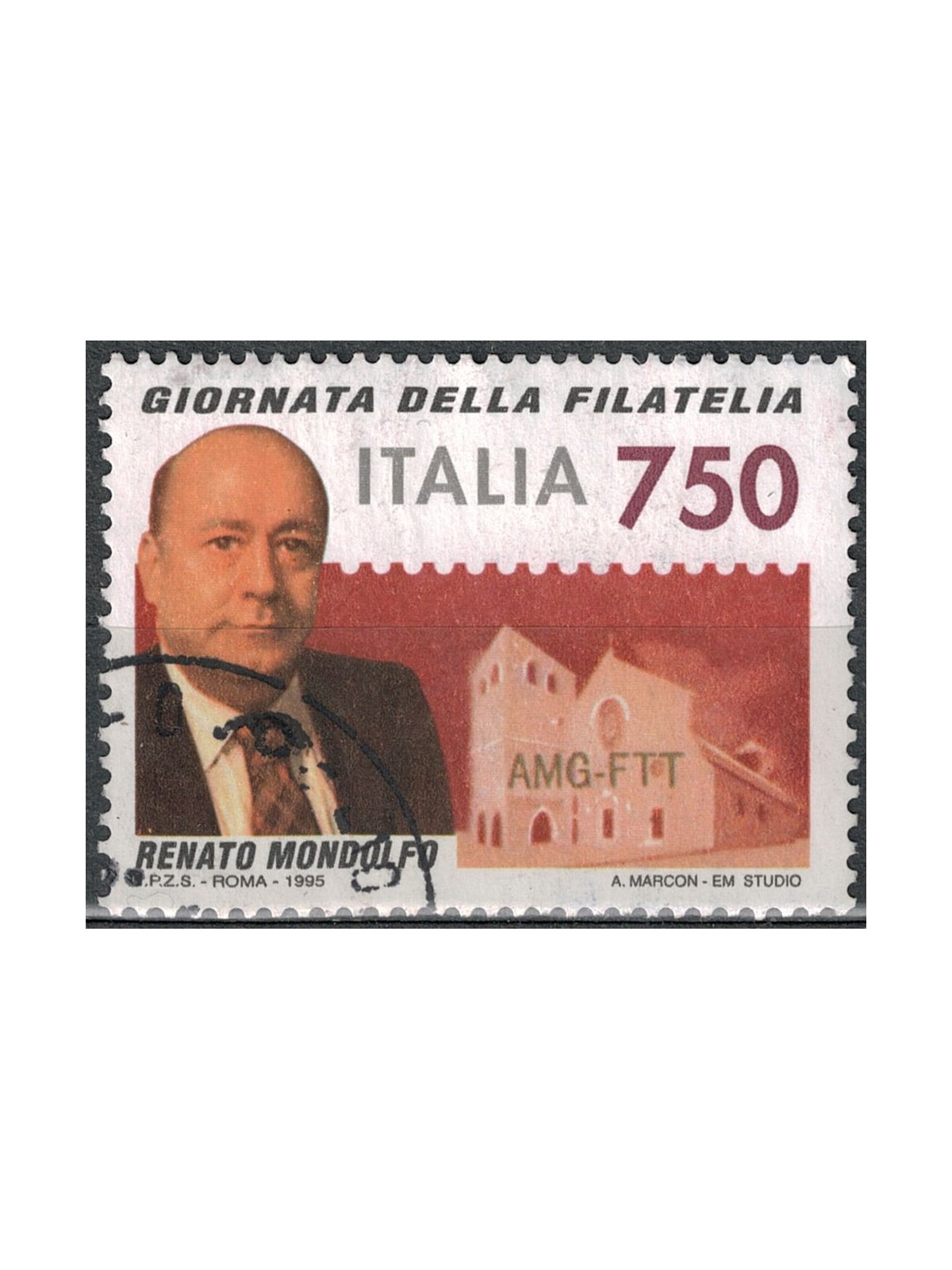ITALIA 1995 Giornata della filatelia us