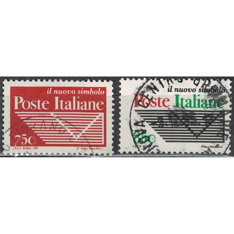 ITALY 1995 Italian Post Office 2v us