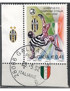 ITALIA 2002 Juventus campione d'Italia ca Juventus us