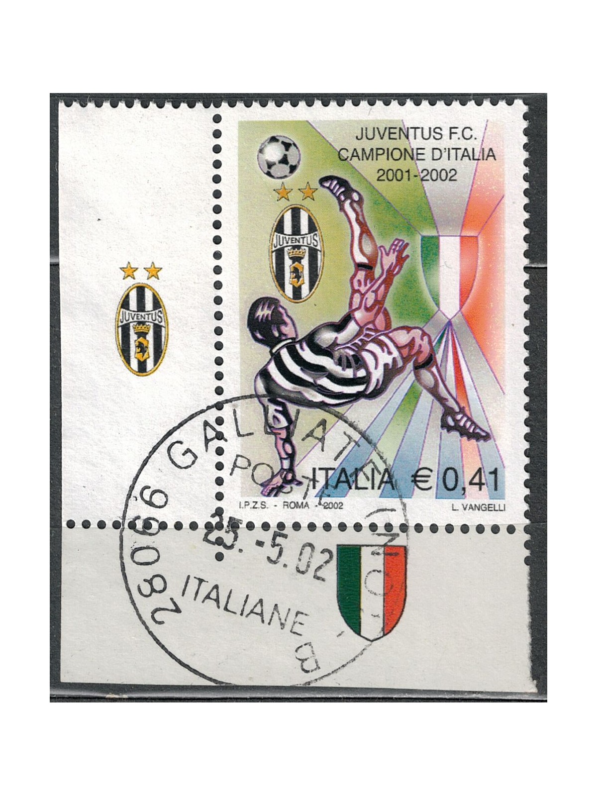 ITALIA 2002 Juventus campione d'Italia ca Juventus us