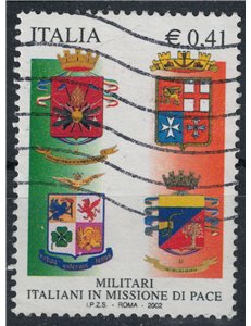 ITALIA 2002 Missione di Pace us