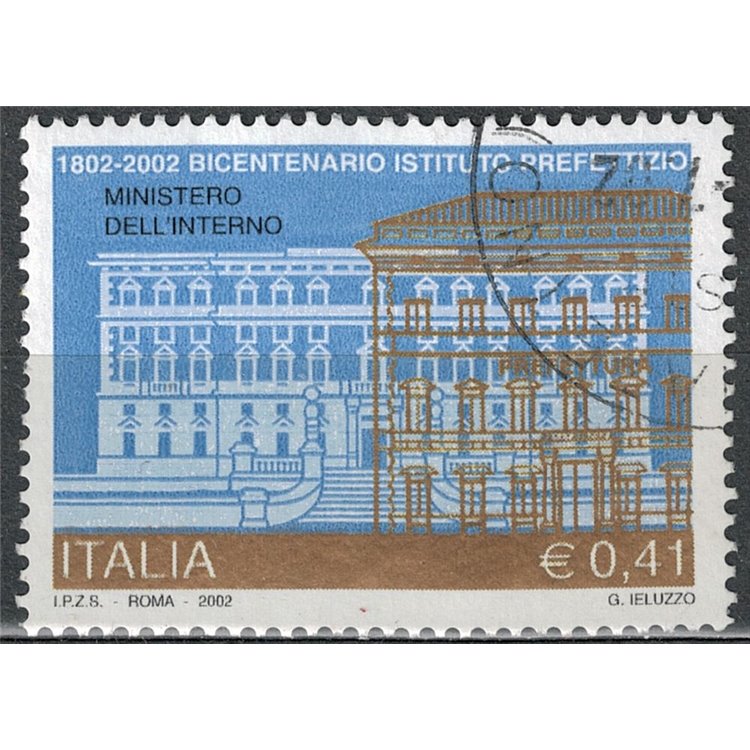 ITALY 2002 Ministry of the Interior us