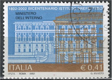 ITALY 2002 Ministry of the Interior us