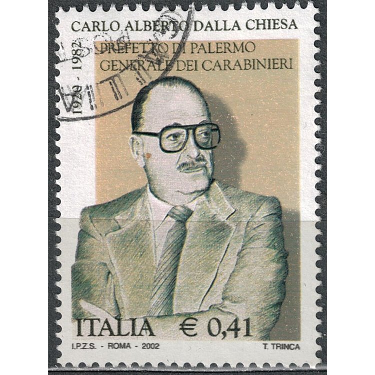 ITALY 2002 Carlo Alberto Dalla Chiesa us