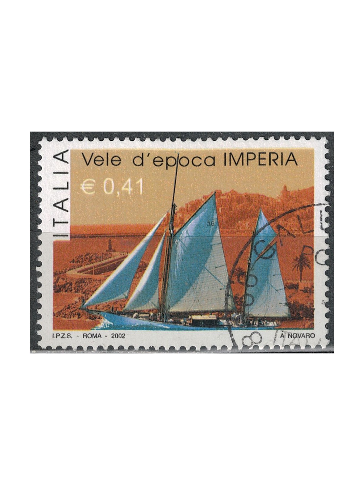 ITALY 2002 Gathering of vintage sails us