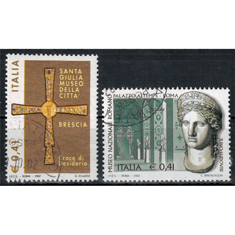 ITALY 2002 Italian Museums 2v us