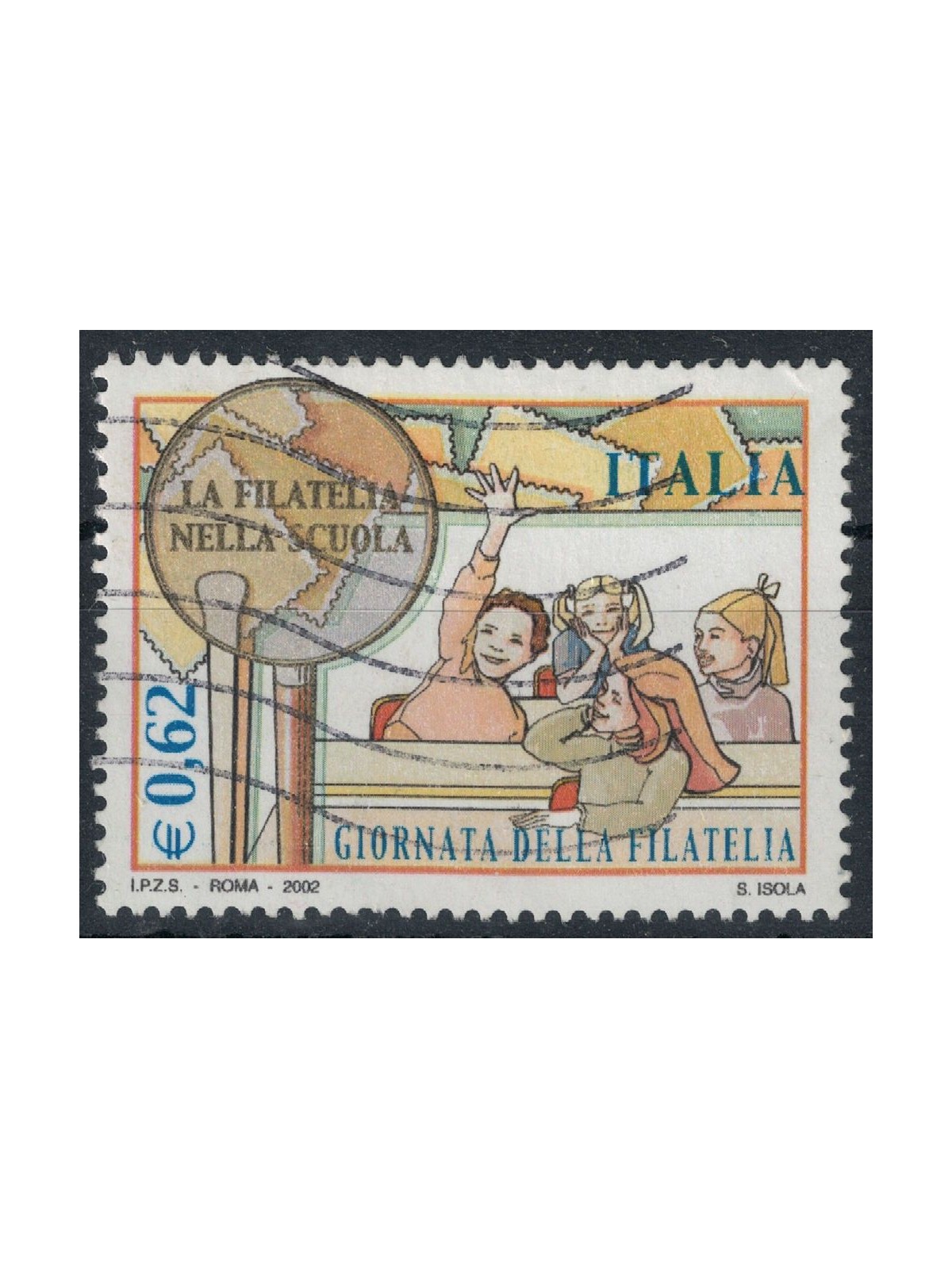 ITALY 2002 Philately Day us