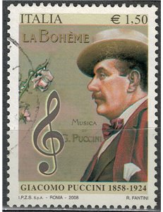 ITALY 2008 Giacomo Puccini us