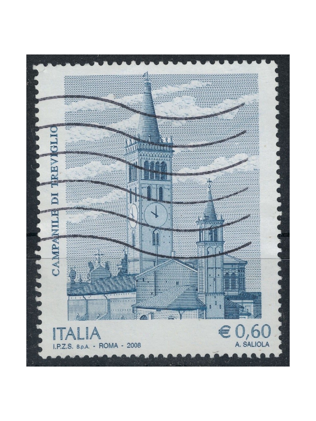 ITALY 2008 Bell Tower of Treviglio us