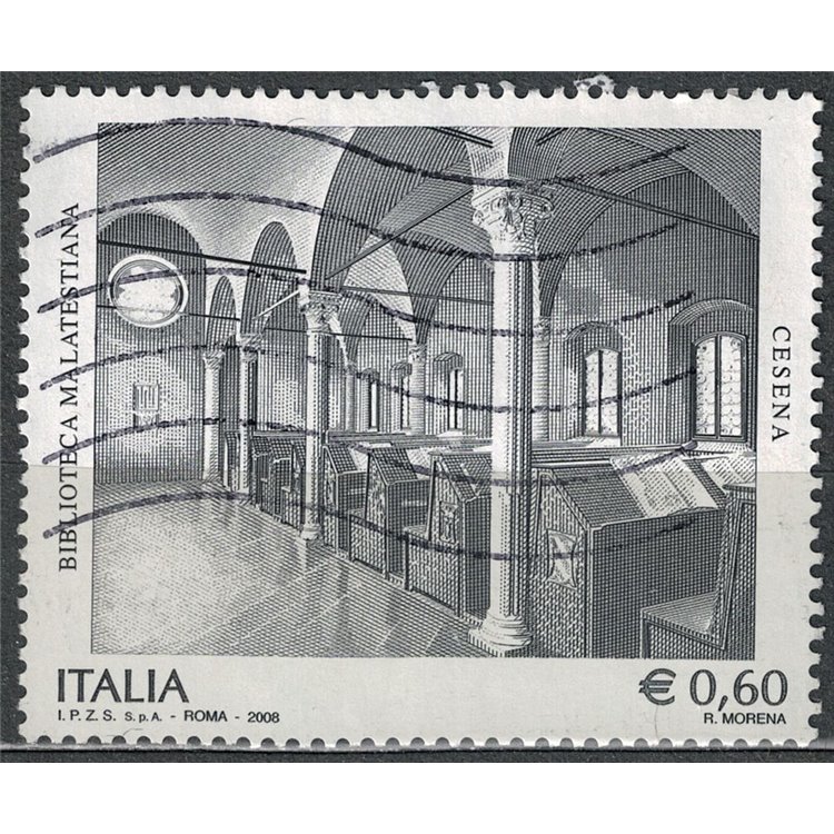 ITALY 2008 Malatestiana Library us