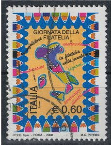 ITALY 2008 Philately Day us