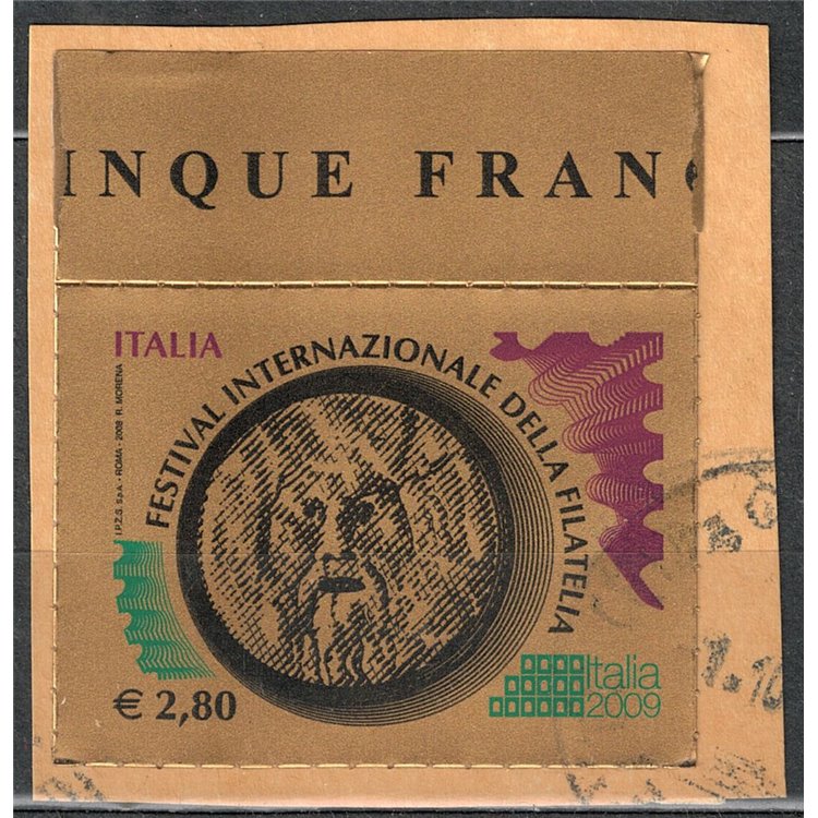 ITALY 2008 Philately Festival (sticker) us