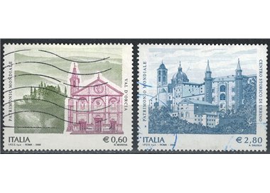 ITALY 2008 Unesco Heritage 2v us