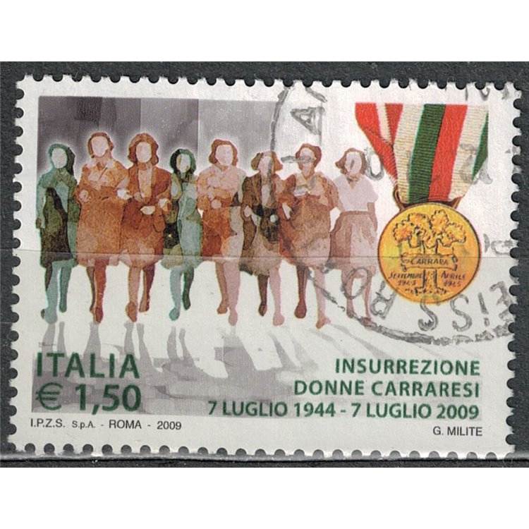ITALY 2009 Carrara women's uprising