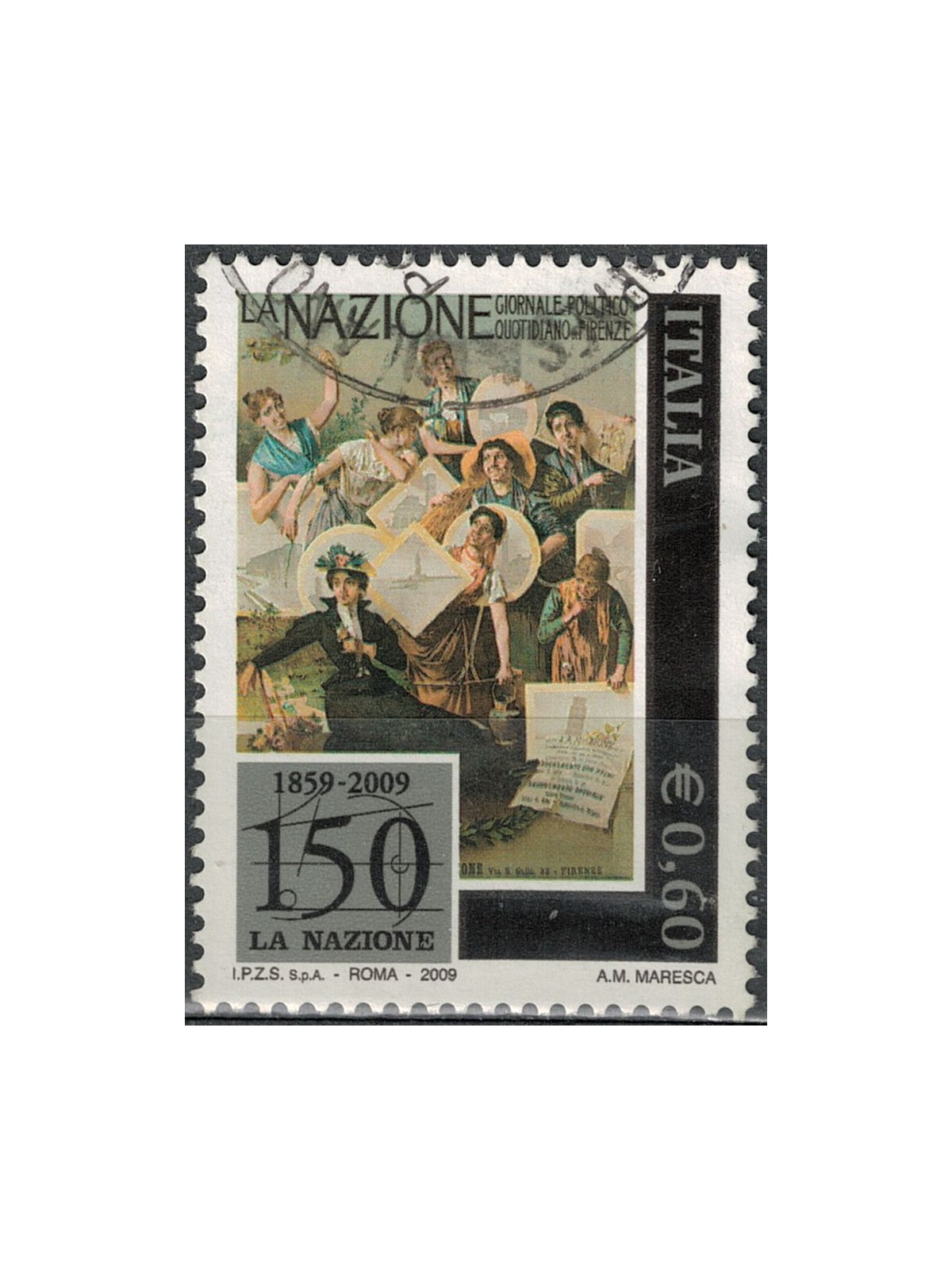ITALY 2009 Daily newspaper La Nazione us