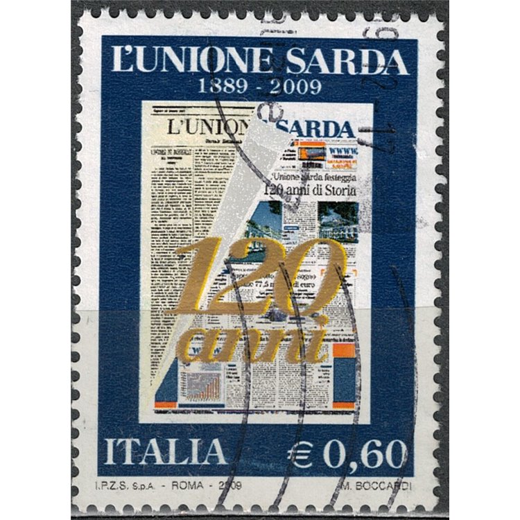 ITALIA 2009 Quotidiano L'Unione Sarda us