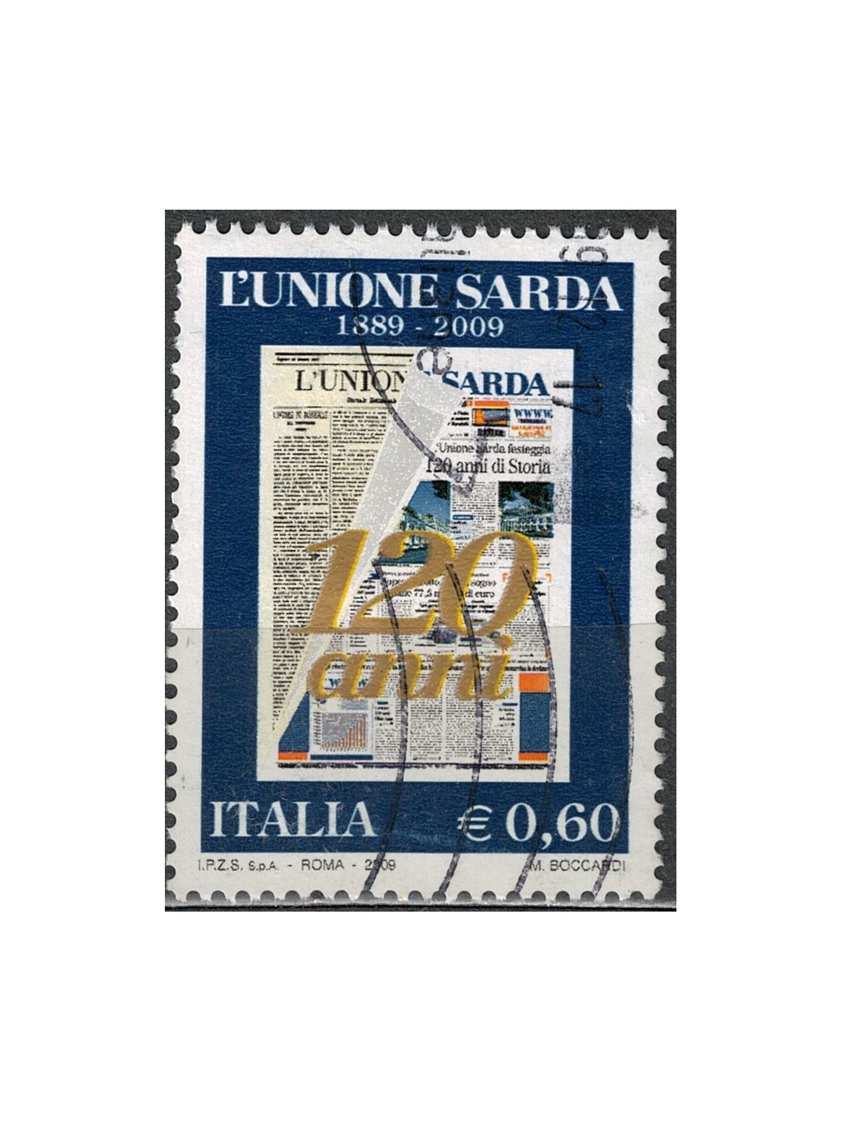 ITALY 2009 Daily newspaper L'Unione Sarda us