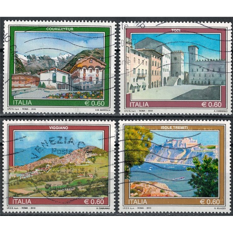 ITALY 2010 Tourism 4v us